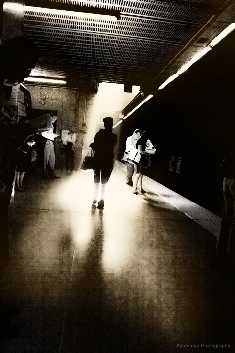 Ansermoz Photography Boston Subway