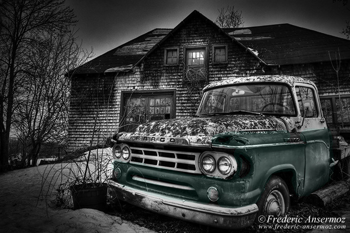 Abandoned fargo truck 009