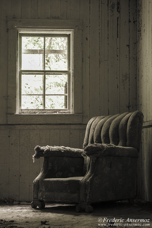 Maison abandonnée au Québec