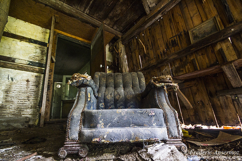 Maison abandonnée au Québec