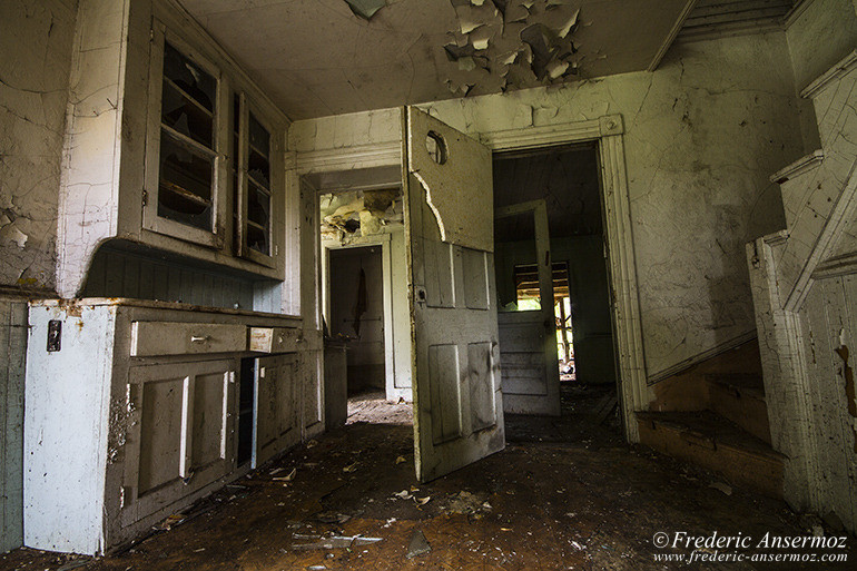 Maison abandonnée au Québec