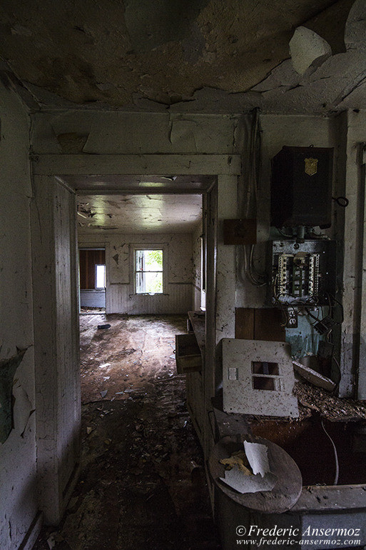 Maison abandonnée au Québec