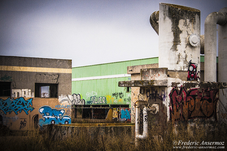 La friche industrielle d’Agrocanet dans l’Hérault (France)