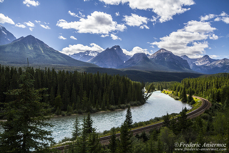 Banff bow river