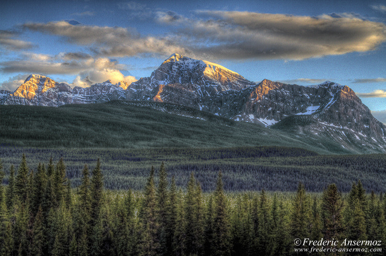 Banff national park hdr