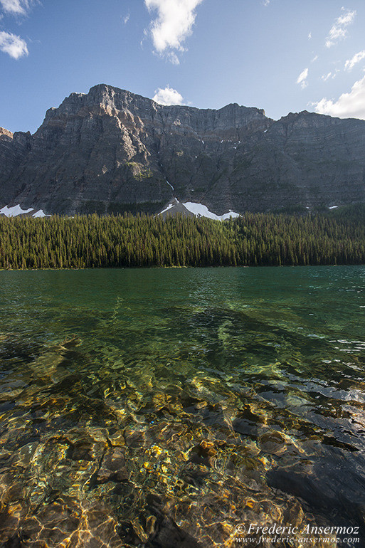 Lac Boom en Alberta, Canada