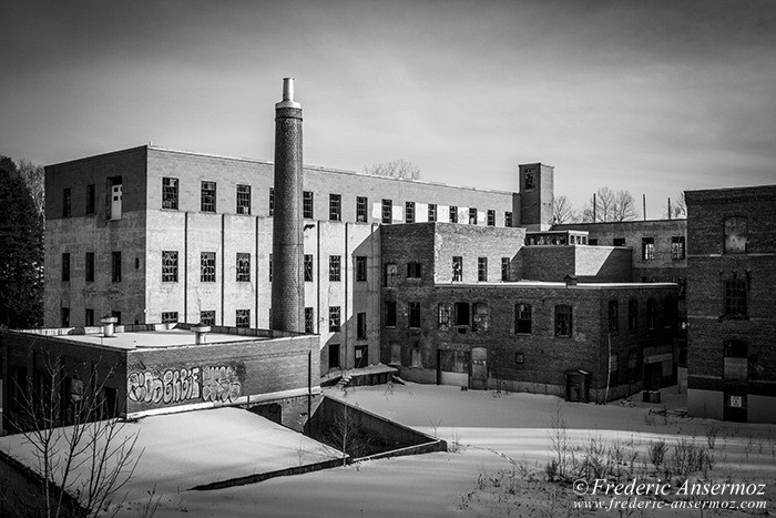 Usine de la Belding Corticelli de Coaticook, Québec