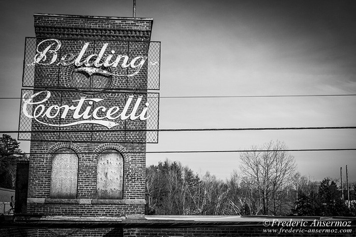 Usine de la Belding Corticelli de Coaticook, Québec