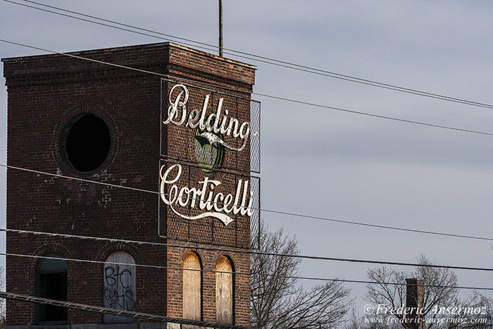 Belding Corticelli factory of Coaticook, Quebec