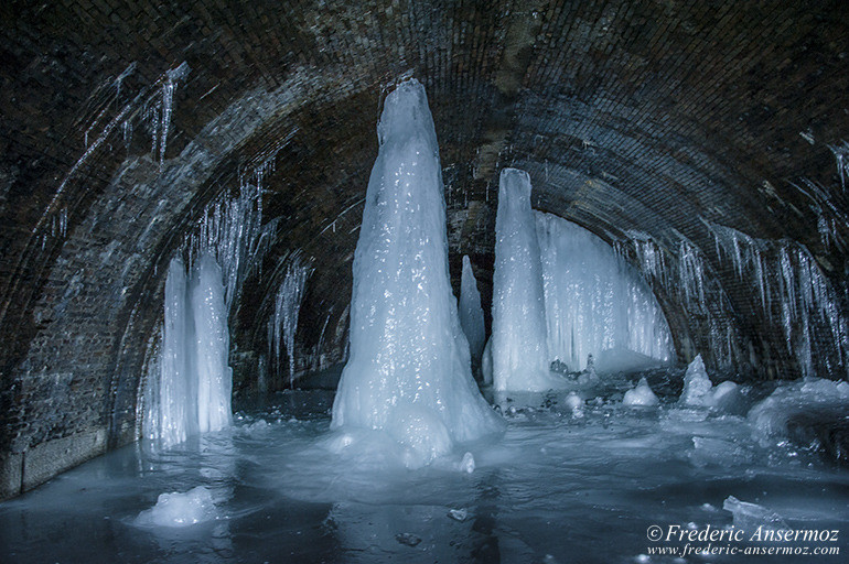 The abandoned Brock tunnel of Montreal, tunnel Beaudry,