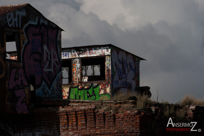 Urban exploration in the Canadian Malting Plant, abandoned factory in Montreal