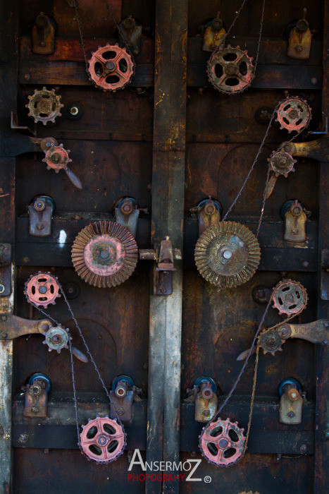 Urban exploration in the Canadian Malting Plant, abandoned factory in Montreal