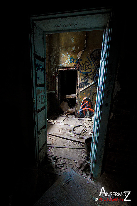 Urban exploration in the Canadian Malting Plant, abandoned factory in Montreal