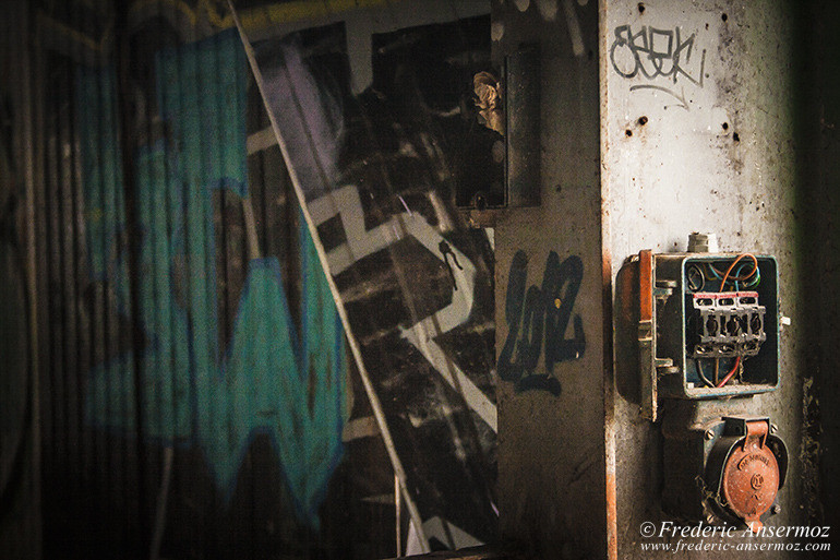 The abandoned factory of Canet in Herault (France)