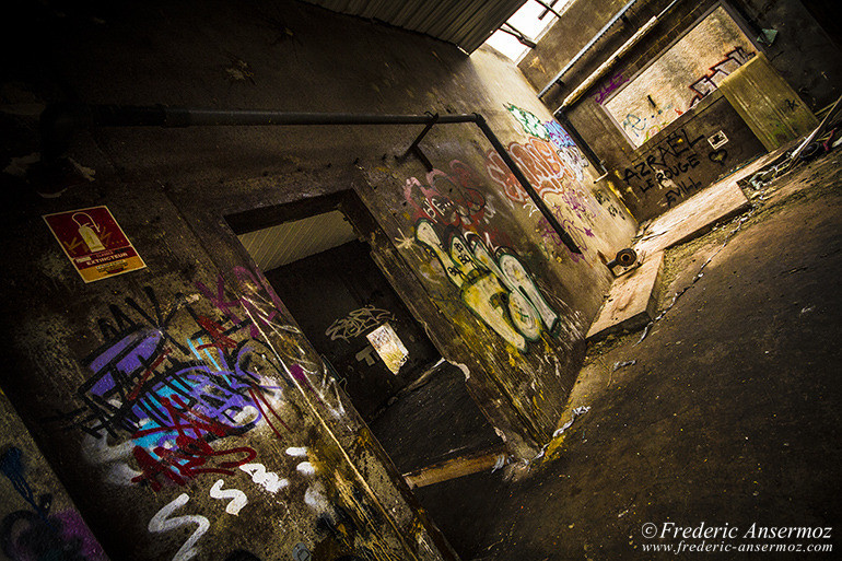 The abandoned factory of Canet in Herault (France) The abandoned factory of Canet in Herault (France)