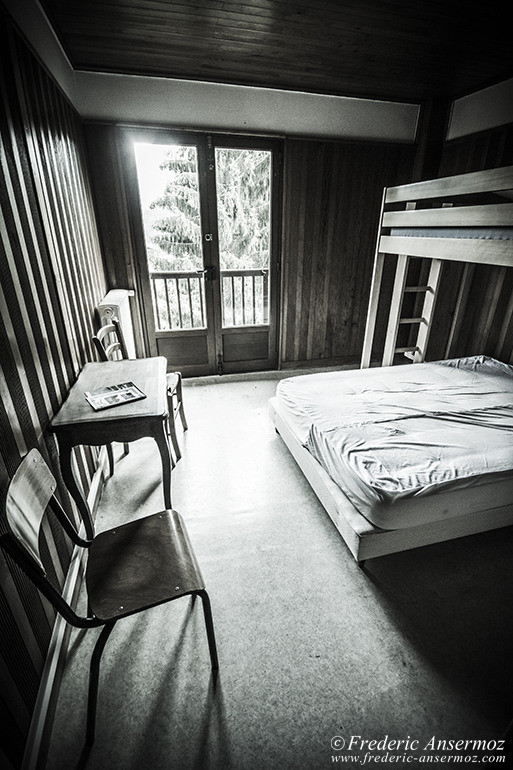 Abandoned dormitories in vacation camp