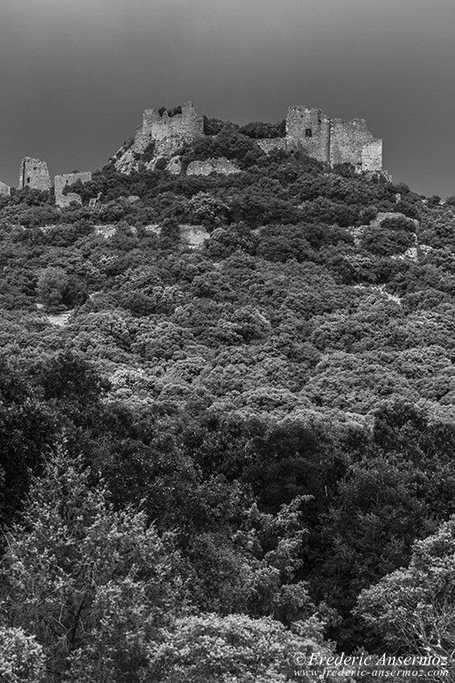 Le château de Montferrand dans l’Hérault, France