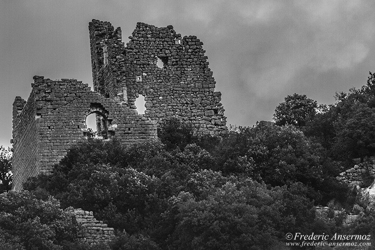 Le château de Montferrand dans l’Hérault, France