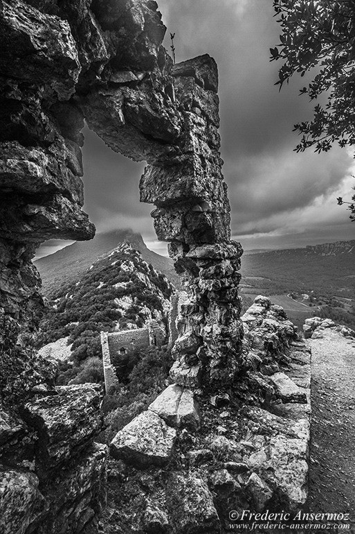 Le château de Montferrand dans l’Hérault, France