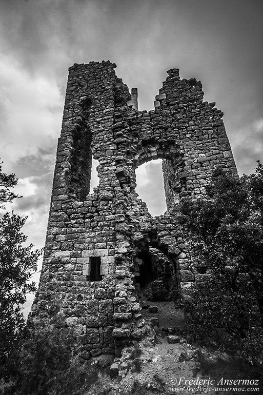 Le château de Montferrand dans l’Hérault, France