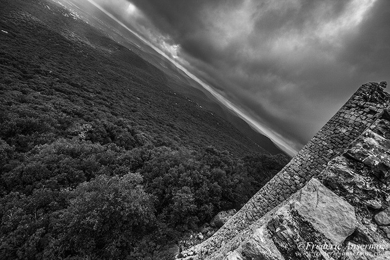 Le château de Montferrand dans l’Hérault, France