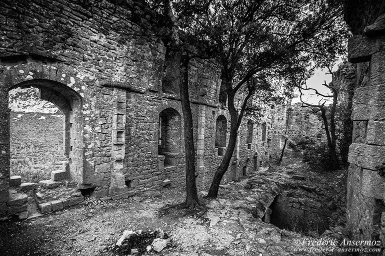 Le Château de Viviourès, connu sous le nom du Château de la Roquette, dans le sud de la France