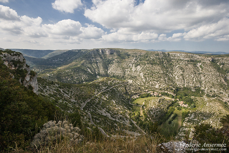 The Cirque de Navacelles in South of France