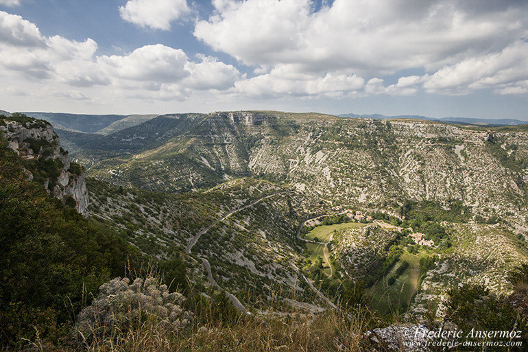 Le Cirque de Navacelles dans le sud de la France