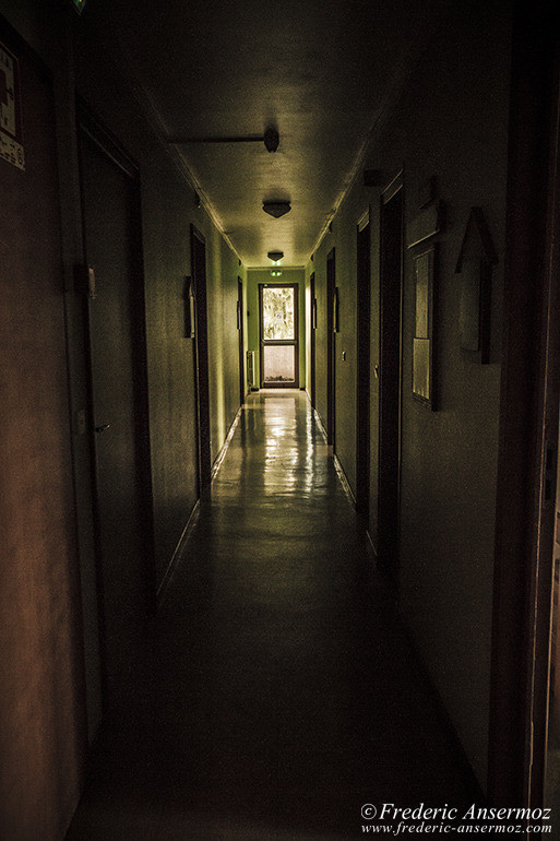 Abandoned Vacation Center, corridor