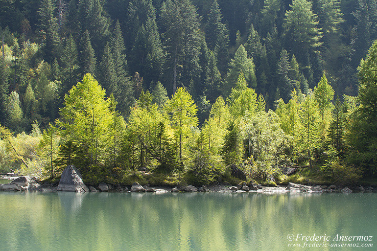 Deborence lake, Valais, Switzerland