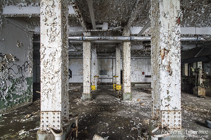 La brasserie Dow abandonnée de Montréal, Québec