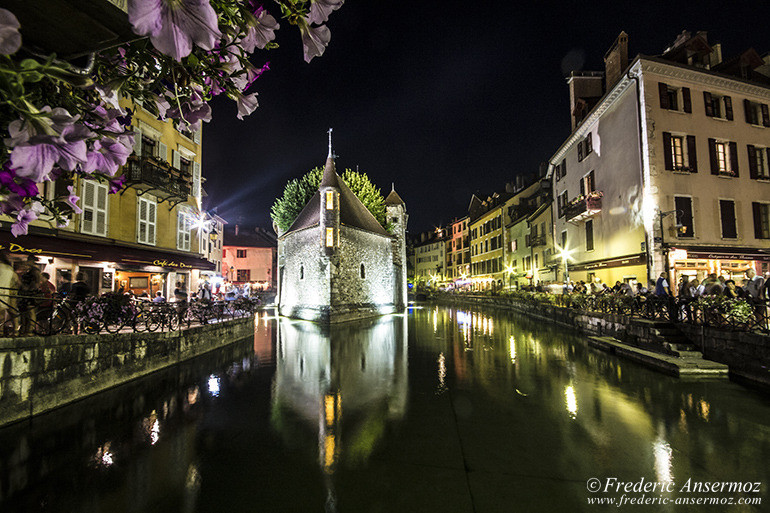 Famous jail of Annecy, France