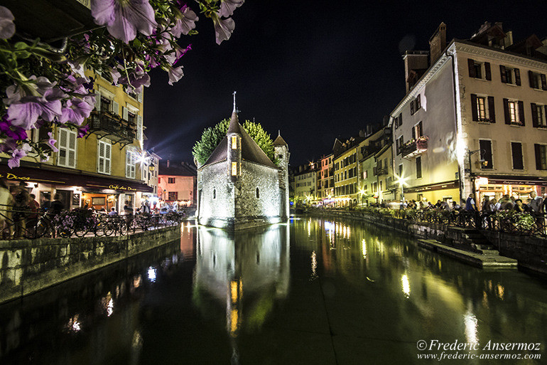 La fameuse prison d'Annecy, France