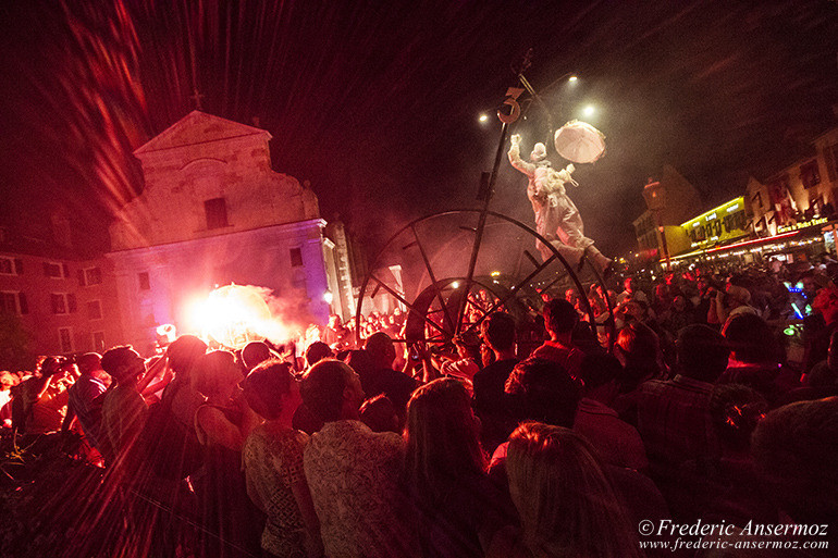 Fête des Noctibules à Annecy, France