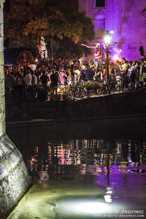 Fête des Noctibules à Annecy, France