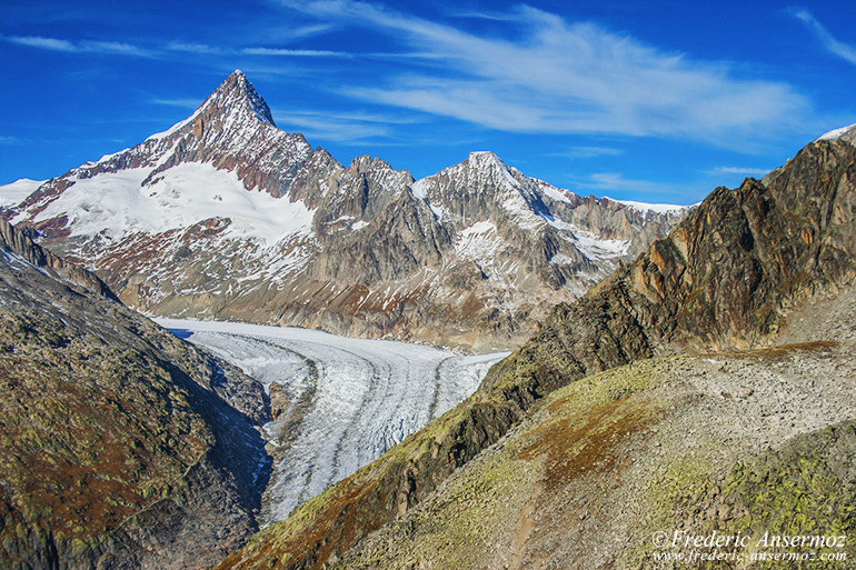 Fiescher glacier, Valais, Switzerland