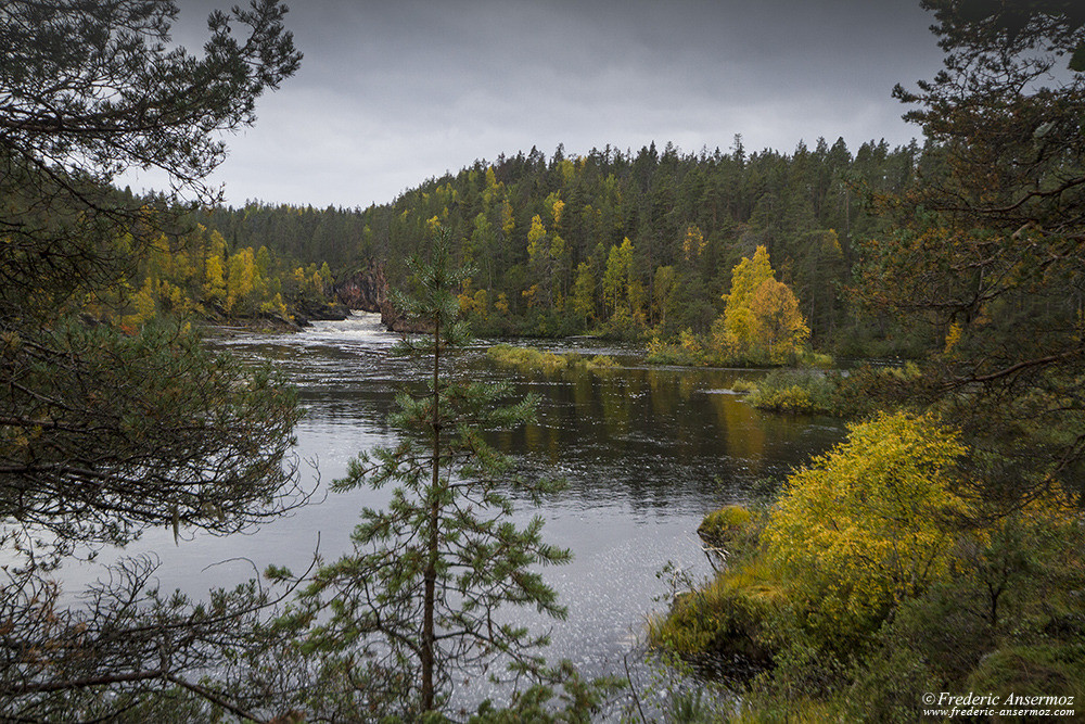 Kiutaköngäs area in Oulanka National Park