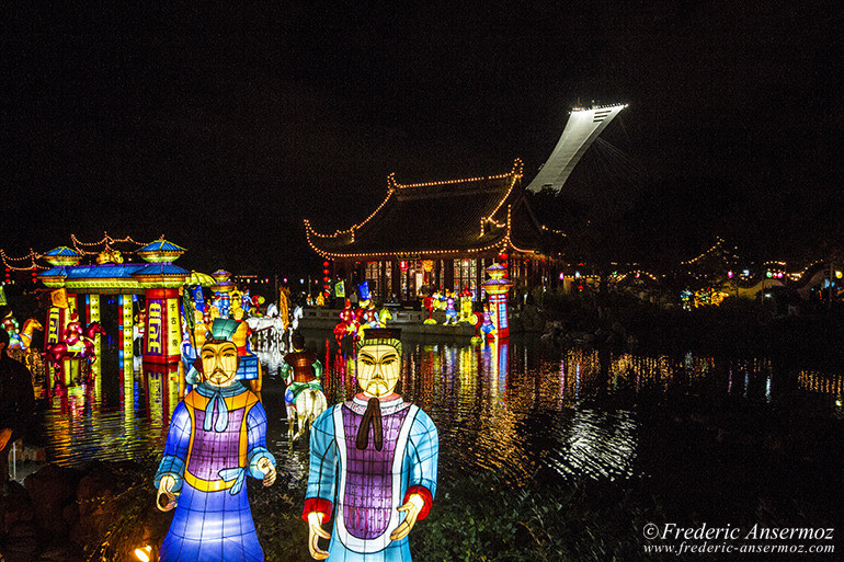 Lanterns are created in Shanghai (China), following traditional techniques