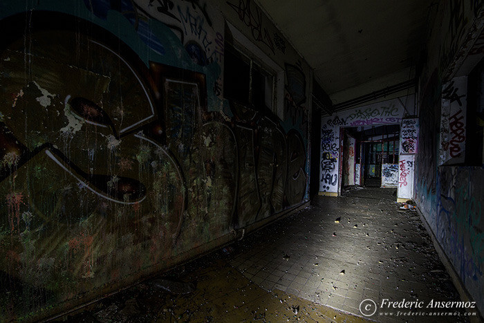 Ancien hôpital abandonné du Boucanet, au Grau du Roi