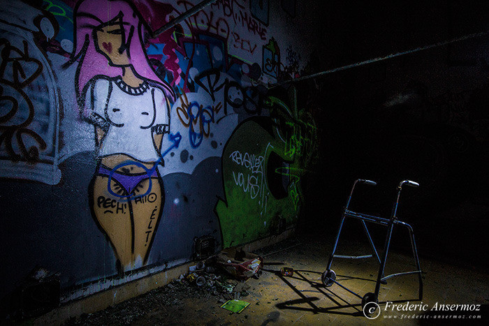 Ancien hôpital abandonné du Boucanet, au Grau du Roi