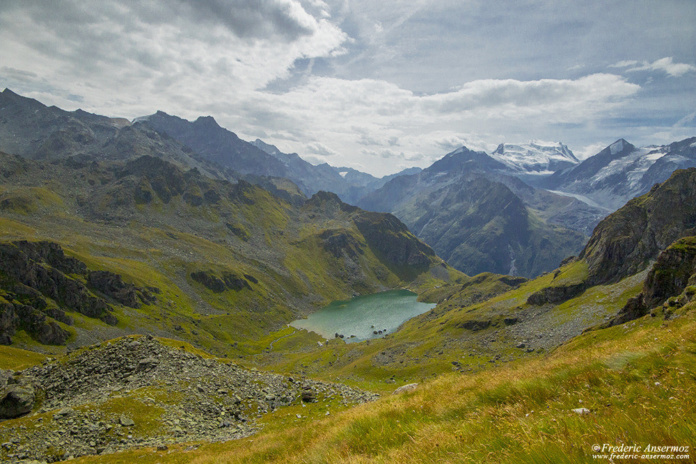 Louvie Lake, Haut Val de Bagnes Louvie Lake, Haut Val de Bagnes