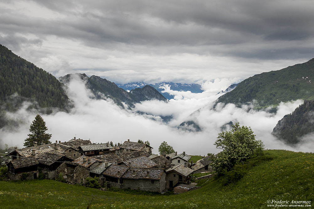 Village Grand Mont Blanc, Vallée Aoste, Italie