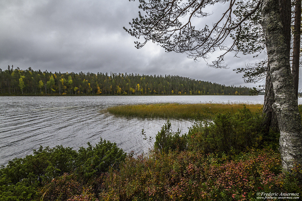 Lounatkapea, lac en Finlande, parc national Hossa