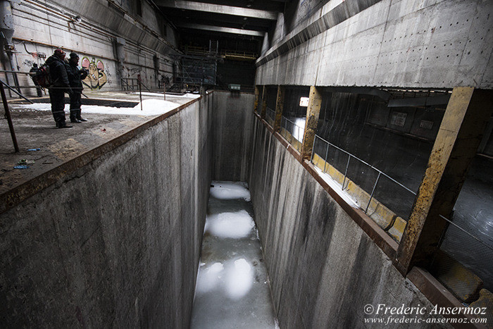 The abandoned incinerator Des Carrières of Montreal