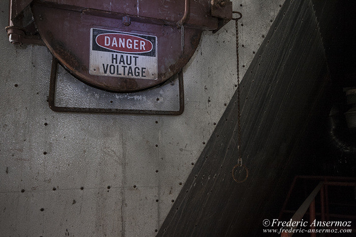 The abandoned incinerator Des Carrières of Montreal