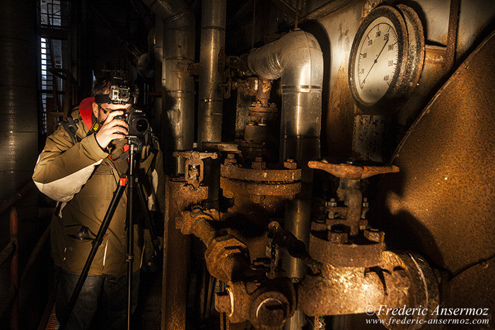 The abandoned incinerator Des Carrières of Montreal