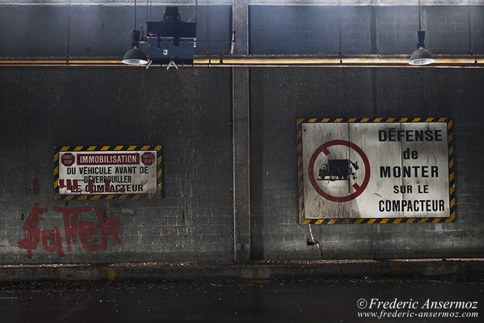 The abandoned incinerator Des Carrières of Montreal