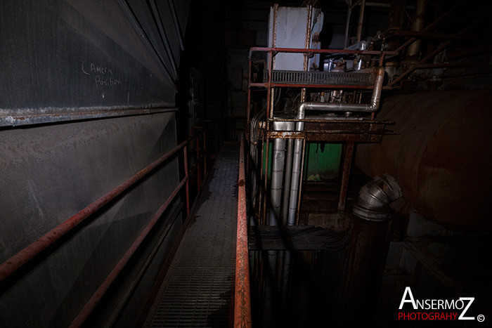 The abandoned incinerator Des Carrières of Montreal