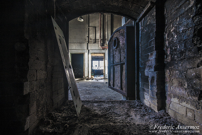 The abandoned Dickson Incinerator of Montreal, Quebec