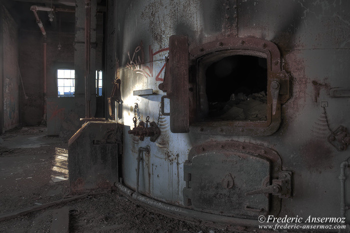 The abandoned Dickson Incinerator of Montreal, Quebec